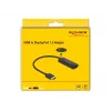 Adapter HDMI-A męski na DisplayPort żeński 4K 60 Hz DeLOCK 63206