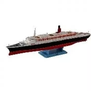 Revell Queen Elizabeth 2 - 1:1200 - statek pasażerski - Queen Elizabeth 2 - zestaw do montażu - zaawansowany - Plastik (MR-5806)
