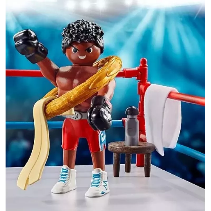 Zestaw konstrukcyjny Playmobil Mistrz Boksu z figurką