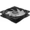 DeepCool RF120B Wentylator do obudowy komputera 12 cm Czarny, Półprzezroczysty 1 szt.