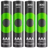 Baterie R03/AAA NI-MH 800mAh blister 4 szt. PRO