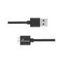 Kabel USB MediaRange MRCS240 — USB A na Micro-USB B, USB 3.2 Gen 1 (3.1 Gen 1), 1,8 m, czarny