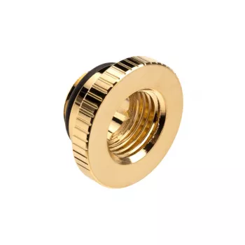 Złączka EK Water Blocks Mosiężna Złota Wysokość 3,75 mm Średnica 2,3 cm