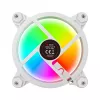 SAVIO FAN-01 biały 4-pack 120mm ARGB fan including controller and remote control
