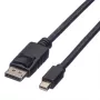 Kabel DisplayPort Roline, DP ST - Mini DP ST, czarny, 1,5 m (11.04.5638)