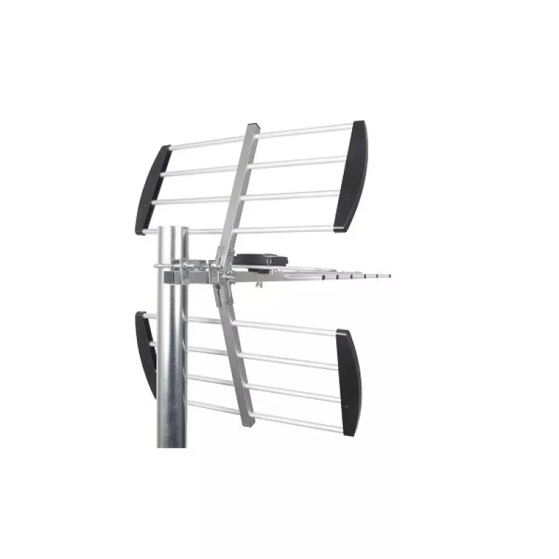Antena kierunkowa LIBOX LB1600 16-elementowa pasywna DVB-T, UHF 470–790 MHz, VHF 174–230 MHz, zysk 18 dB, filtr LTE
