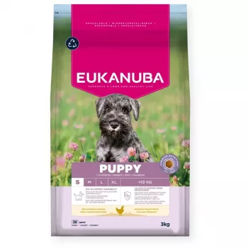 EUKANUBA Puppy Small sucha karma dla psów, bogata w kurczaka, 3 kg