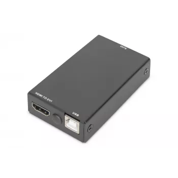 Klucz sprzętowy Digitus DVI do modułowych konsol KVM RJ45 na DVI Czarny 1080p