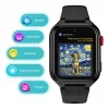 Smartwatch Stelio ST-SWJ102-BK Junior Pro AI 4G czarny – dziecięce urządzenie ubieralne z łącznością 4G