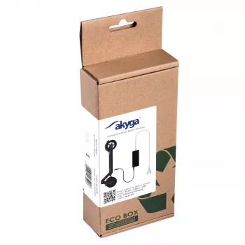 Ładowarka do roweru elektrycznego Akyga AK-EV-05 do akumulatorów 48 V, 54,6 V / 2 A, 110 W, gniazdo GX16 12 mm, 1 m