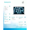 Apple MacBook Air 13-calowy: układ M4 z 10-rdzeniowym CPU i 8-rdzeniowym GPU, 16 GB, 256 GB SSD – Sky Blue