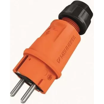 Mennekes Wtyczka SCHUKO pomarańczowa 152042 16A 2p+PE IP54 (152042)