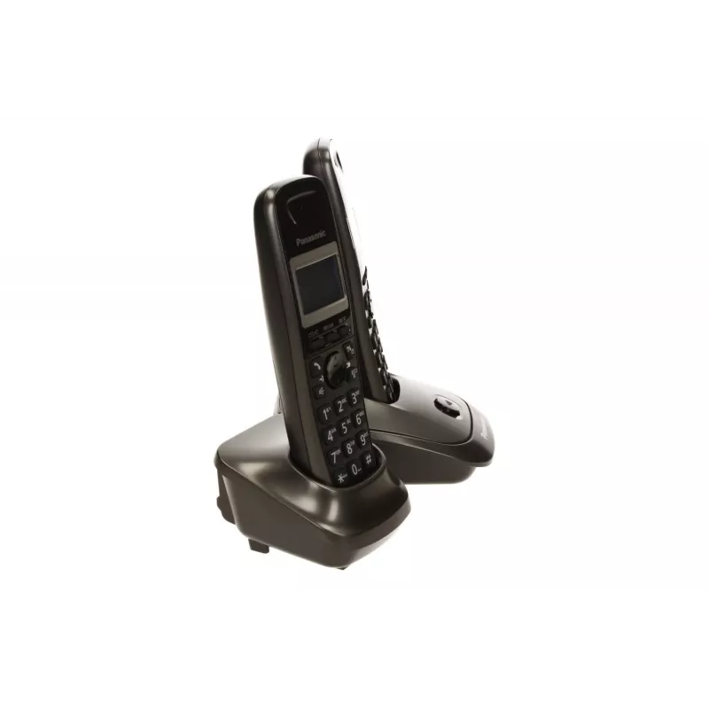 Telefon DECT Panasonic KX-TG2512 Szary z identyfikacją rozmówcy