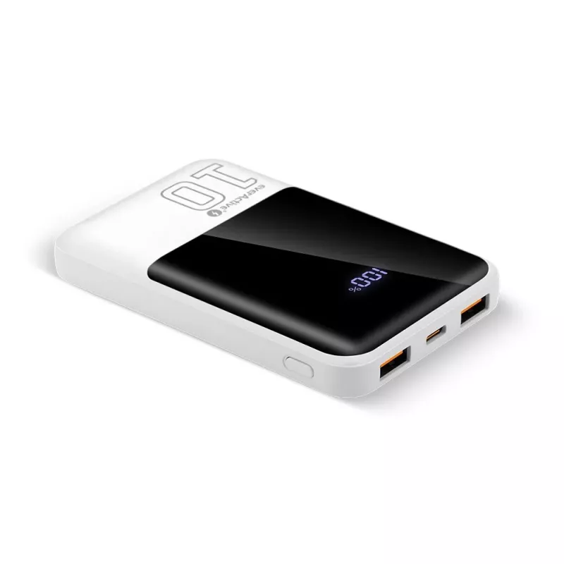 Powerbank everActive EB-10Q 10 000 mAh, 2 wyjścia USB, 22,5 W QC4.0