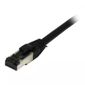Synergy 21 kabel krosowy RJ45, CAT8.1 2000Mhz, 0,25m, czarny, S-STP(S/FTP), TPE(Ultra SuperFlex), AWG26, Synergy 21 - Cyfrowe/Dane - Sieć