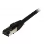 Synergy 21 kabel krosowy RJ45, CAT8.1 2000Mhz, 0,25m, czarny, S-STP(S/FTP), TPE(Ultra SuperFlex), AWG26, Synergy 21 - Cyfrowe/Dane - Sieć