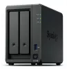 NAS Synology DiskStation DS725+ 2-zatokowy Ryzen R1600 4GB DDR4 ECC, 2.5GbE, 2x M.2, obsługa RAID, 0TB, Czarny