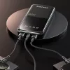 Awei PowerBank P10K 10000 mAh 22,5W Czarny/Czarny (10000mAh, 22W, 22,50Wh), Powerbank, Czarny