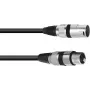 Audio kabel XLR 3-pin Omnitronic 3022050N 5m Czarny