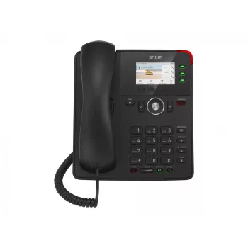 Snom Tischtelefon D717 IP phone Black 3 lines TFT
