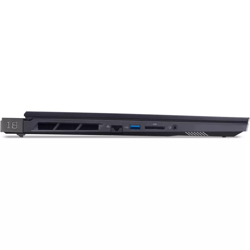 Laptop Acer Predator PH18-73-98E0 — Intel Core Ultra 9 275HX, 18 cali WQXGA (2560×1600), 128 GB DDR5, 2 TB SSD, NVIDIA GeForce RTX 5080, Windows 11 Pro, Czarny