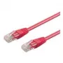 Kabel sieciowy Goobay 95559 Czerwony 1.5 m Cat5e