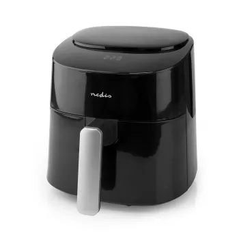 Frytkownica powietrzna Nedis KAAF160BK z pojedynczym koszykiem 4.2 L 1300 W Czarny
