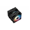 Chłodnica powietrza do procesora DeepCool AG620 BK ARGB 12 cm Czarny, Biały 1 szt.