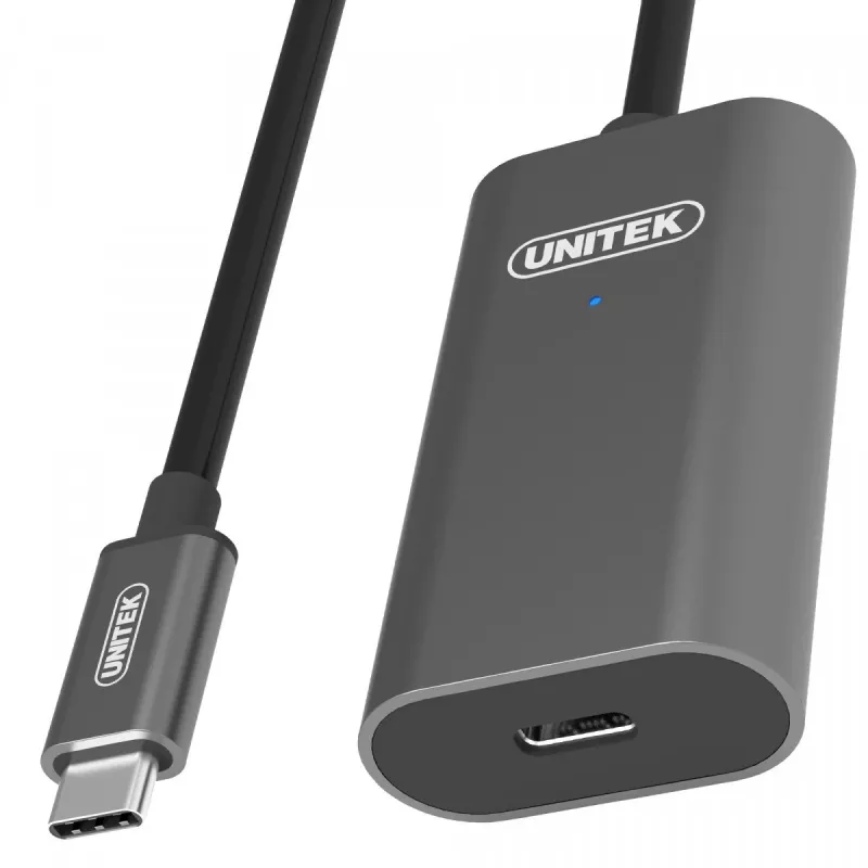 Kabel USB UNITEK U305A 5m USB 3.2 Gen 1 USB C Szary