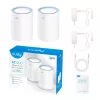 System mesh Cudy M1200 2-pak — Dwuzakresowe Wi‑Fi 5 (300/867 Mbps), 2 jednostki, 1 port LAN, obsługa 100 urządzeń