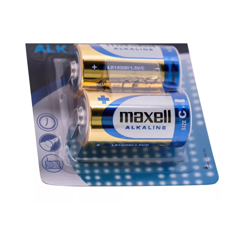 Bateria jednorazowa MAXELL LR14 (C) alkaliczna 1,5 V, 2 szt., blister