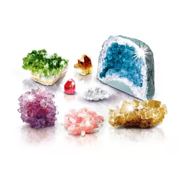 Edukacyjny zestaw naukowy Clementoni Crystal Laboratory 61822 – eksperymenty chemiczne dla dzieci