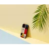 Etui na telefon Man and Wood do iPhone 12 mini — drewniany tył, czarna ramka
