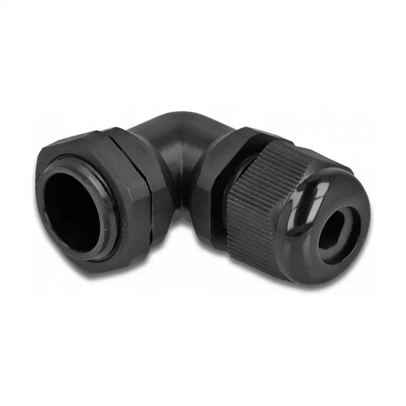 Dławik kablowy DeLOCK 60296 czarny plastik 1 szt.