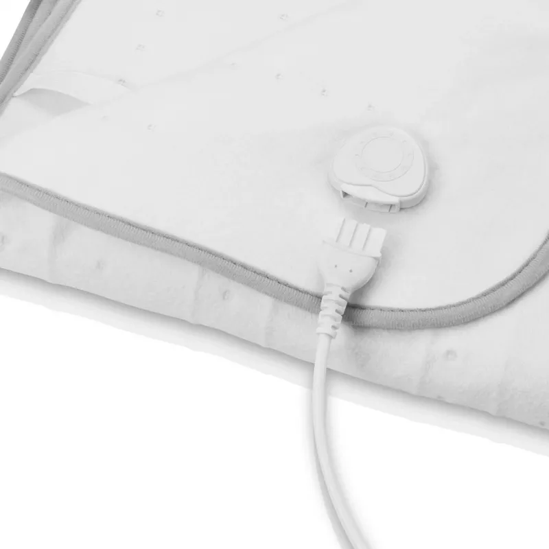 Koc elektryczny Medisana HU 666 — pojedynczy, 1500×800 mm, 3 poziomy grzania, odłączany przewód, nadaje się do prania