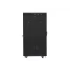 Szafa rack 19 27U 600x800 czarna, drzwi perforowane LCD (płaski montaż)
