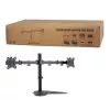 Uchwyt do monitorów LOGILINK BP0099 na 2 wyświetlacze, do 81,3 cm (32 cale), VESA 75x75–100x100, maks. 8 kg, czarny