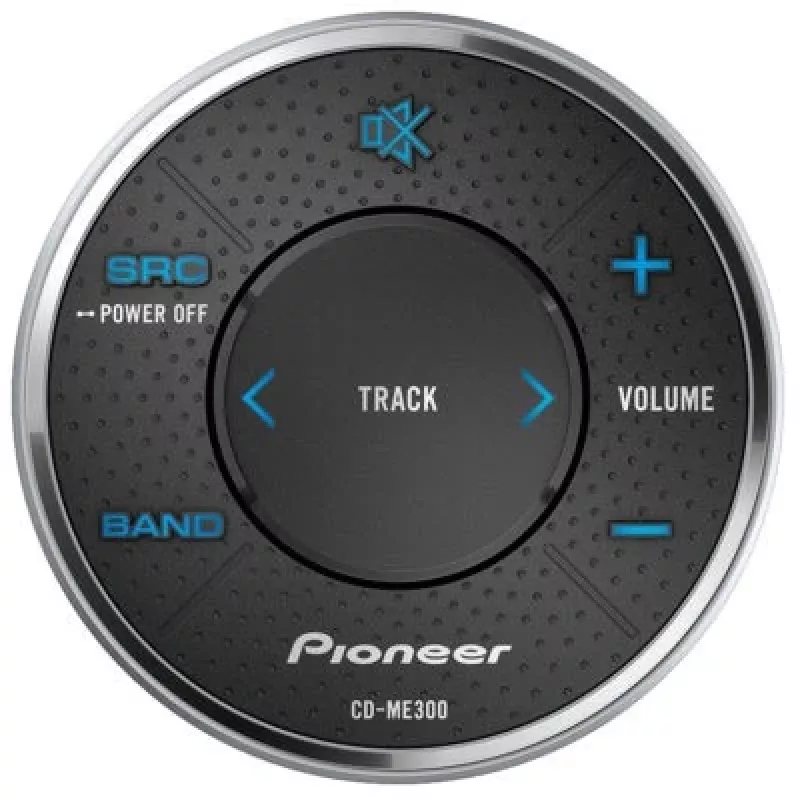 Pioneer CD-ME300 - Audio - Kabelgebunden - Drucktasten - IPX7 - Schwarz - Silber