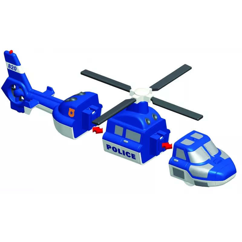Zestaw pojazdów Popular Playthings Mix or Match Vehicles Police
