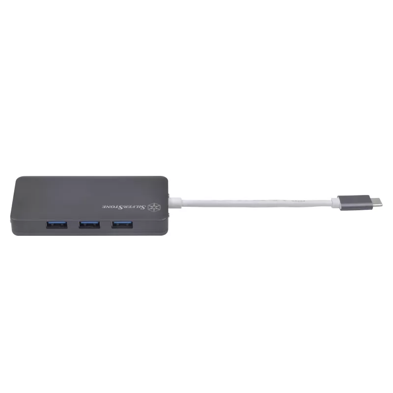 SilverStone SST-EP14C - USB 3.1 Type-C Gen1 na HDMI, 3x USB 3.1 Gen 1 Type-A, 1x USB 3.1 Gen 1 Type-C (ładowanie PD 2.0) (SST-EP14C)