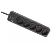 Tracer PowerGuard PRO Czarny 5 gniazd AC 1,6 m 3680 W