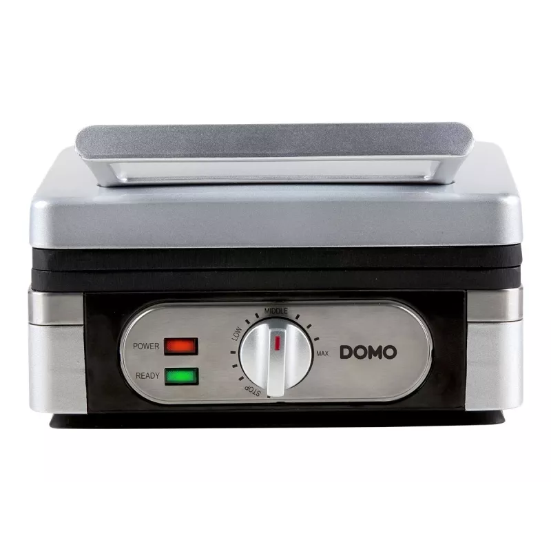 Gofrownica Domo DO 9047 W 2 gofry 1400 W srebrna