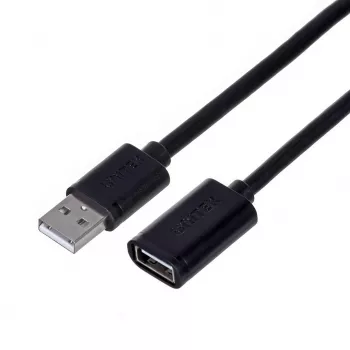 Przedłużacz USB Unitek Y‑C418GBK 5 m USB A na USB A USB 2.0, czarny