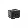 Adapter podróżny SBOX TA-23 z podwójną ładowarką USB i uniwersalną kompatybilnością wtyczek