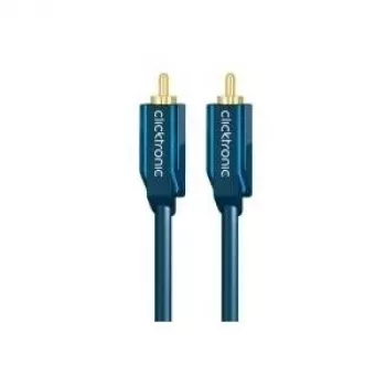 Kabel audio (wtyk RCA/wtyk RCA), 50 Ohm - 3,0 m koncentryczny kabel RCA do dynamicznego dźwięku - Kabel audio (wtyk RCA/wtyk RCA), 75 Ohm
