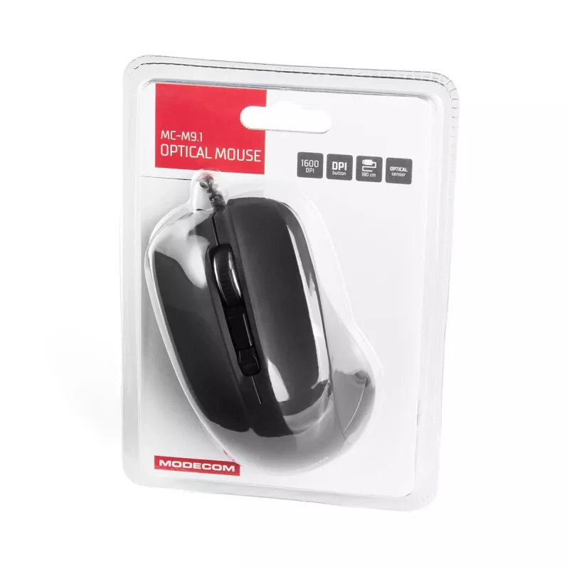 Mysz Modecom MC-M9.1 USB Type-A Optyczna Praworęczna