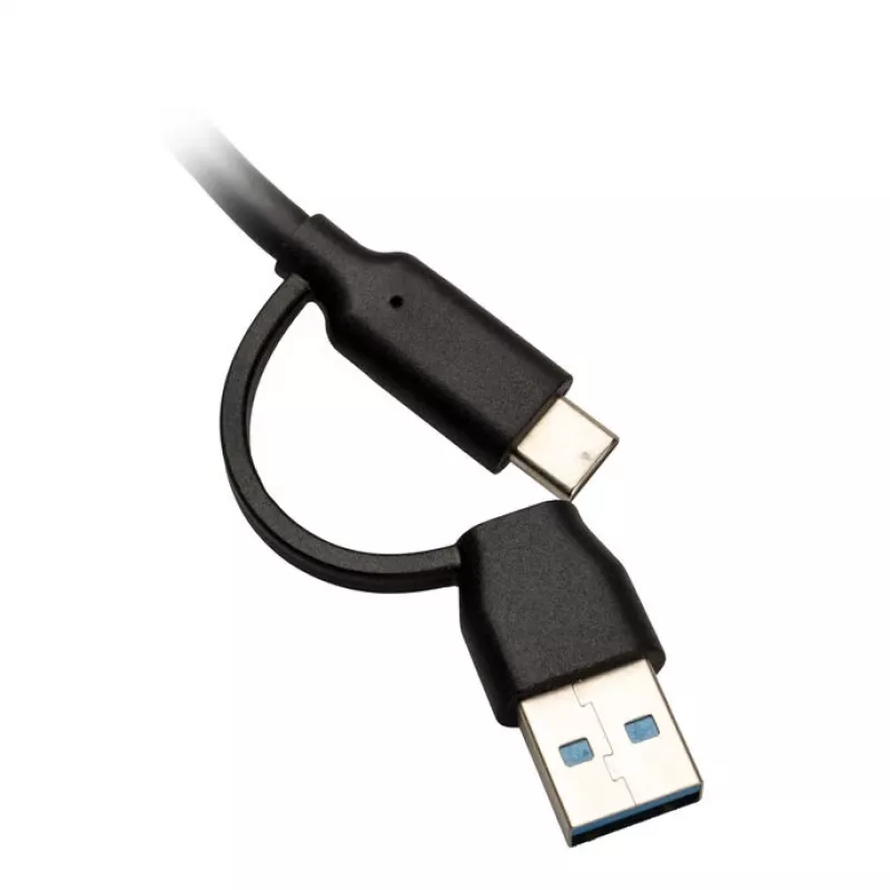 Nitro Concepts UH1, 10-portowy hybrydowy hub USB, USB 3.2