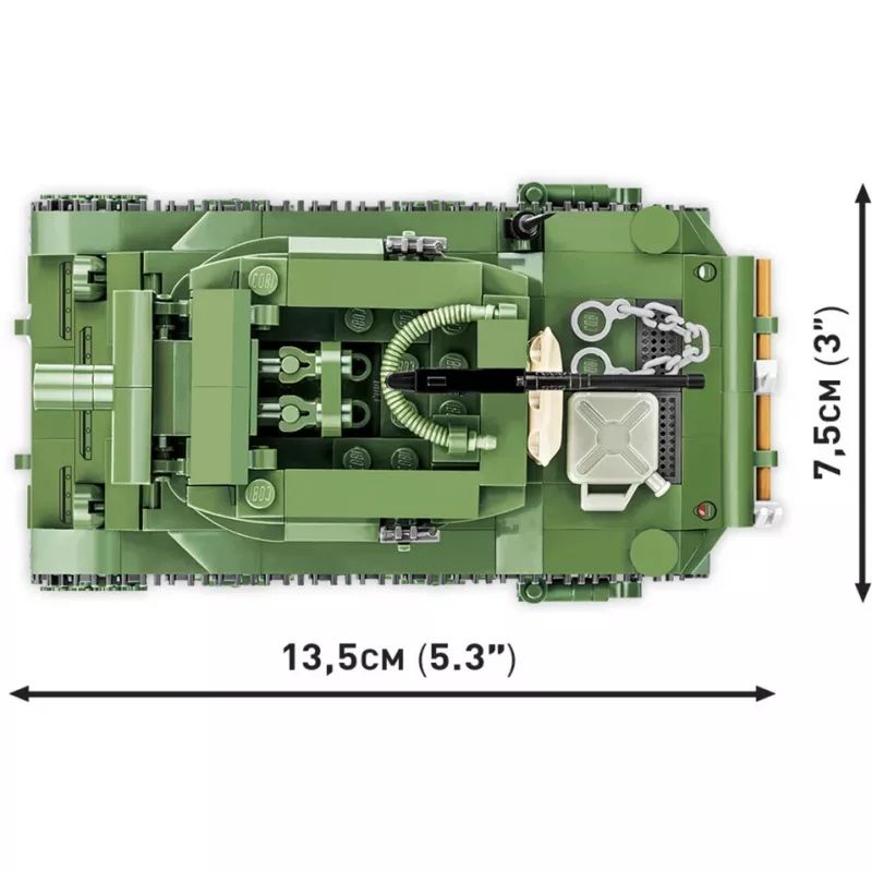 Klocki konstrukcyjne COBI H.M.C M8 Scott 525 elementów II wojna światowa