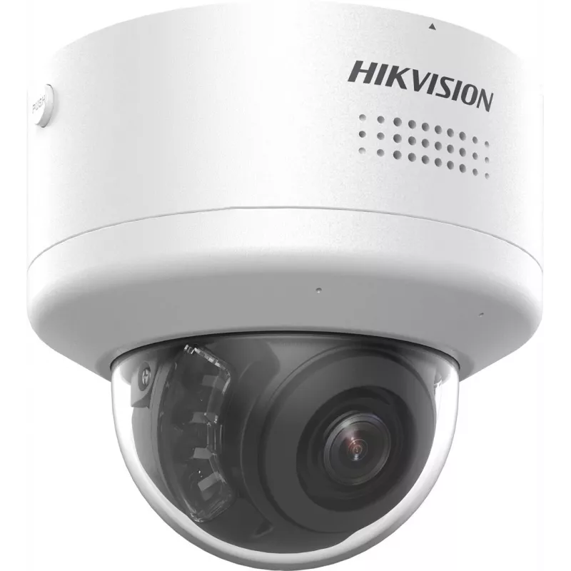 Kopułkowa kamera IP Hikvision DS-2CD2787G2H-LIPTRZS2U/SL — 8MP 3840×2160, obiektyw motorowy 2.8–12 mm, wewnątrz/na zewnątrz, montaż sufitowy/ścienny, biały