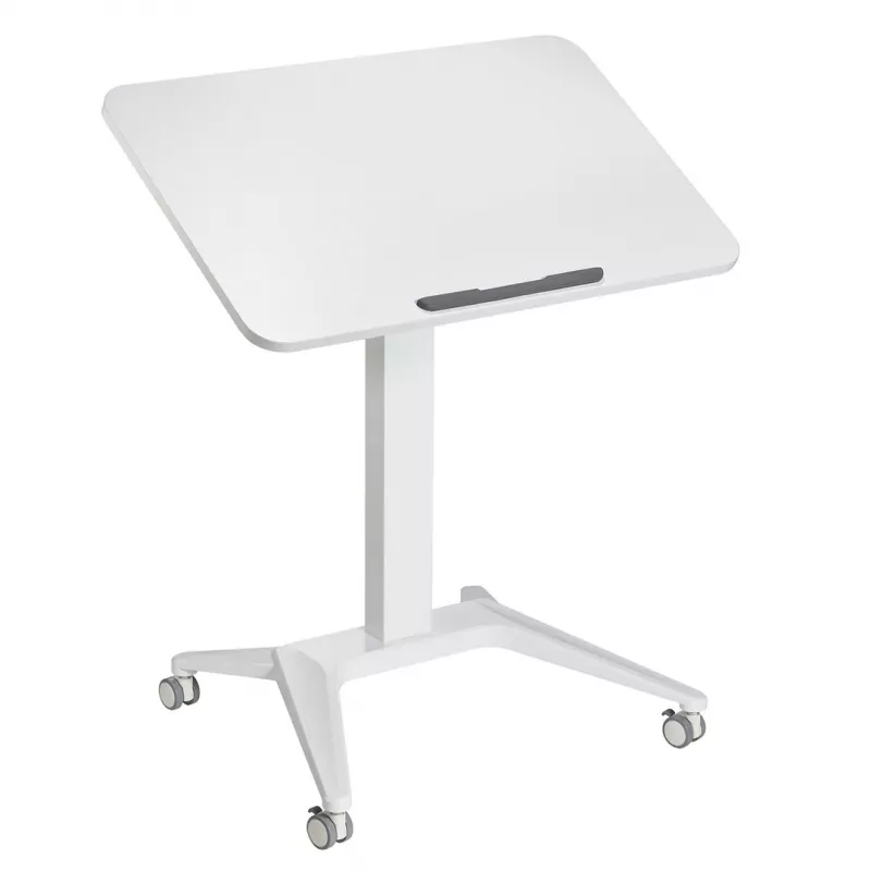 Mobilny stolik pod laptopa MACLEAN MC-453W z pneumatyczną regulacją wysokości, maks. wysokość 109 cm